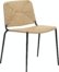 På billedet ser du variationen Stiletto, Spisebordsstol fra brandet DAN-FORM Denmark i en størrelse H: 81 cm. B: 46 cm. L: 56 cm. i farven Hvid/beige
