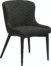 På billedet ser du variationen Vetro, Spisebordsstol, Stof fra brandet DAN-FORM Denmark i en størrelse H: 80 cm. B: 50 cm. L: 61 cm. i farven Sort
