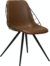 På billedet ser du variationen Sway, Spisebordsstol, Læder fra brandet DAN-FORM Denmark i en størrelse H: 80 cm. B: 51 cm. L: 61 cm. i farven Brun