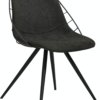 På billedet ser du variationen Sway, Spisebordsstol, Stof fra brandet DAN-FORM Denmark i en størrelse H: 80 cm. B: 51 cm. L: 61 cm. i farven Sort