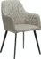 På billedet ser du variationen Embrace, Spisebordsstol med armlæn, Stof fra brandet DAN-FORM Denmark i en størrelse H: 84 cm. B: 55 cm. L: 55 cm. i farven Hvid/Beige