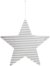 På billedet ser du variationen Julepynt, Tin plate star fra brandet House Doctor i en størrelse D: 20 cm. i farven Sølv
