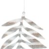 På billedet ser du variationen Julepynt, Tin plate leaf fra brandet House Doctor i en størrelse D: 15 cm. i farven Sølv
