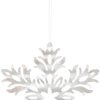 På billedet ser du variationen Julepynt, Tin plate snow flower fra brandet House Doctor i en størrelse D: 11,8 cm. i farven Sølv