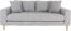 På billedet ser du variationen Lido, 2,5-personers sofa, Stof fra brandet Nordby i en størrelse H: 76 cm. B: 180 cm. L: 93 cm. i farven Lysegrå
