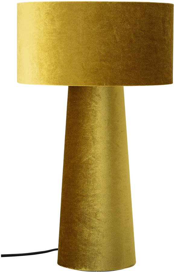 Billede af Harmony, Bordlampe, Polyester by Bloomingville (D: 30 cm. H: 50 cm., Gul)