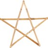 På billedet ser du variationen Ornament, Star, 2 Stk./pk. fra brandet House Doctor i en størrelse Ø: 40 cm. i farven Natur