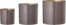 På billedet ser du variationen Cozy, Urtepotteskjuler, Jern (sæt af 3 stk.) fra brandet Bloomingville i en størrelse Sæt á 3 stk. i farven Lilla
