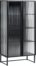 På billedet ser du variationen Trixie, Vitrineskab, Glas/metal fra brandet LaForma i en størrelse H: 143 cm. B: 70 cm. L: 41 cm. i farven Sort/klar