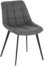 På billedet ser du variationen Adam, Spisebordsstol fra brandet LaForma i en størrelse H: 82 cm. B: 51 cm. L: 59 cm. i farven Grå/sort