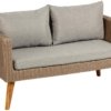 På billedet ser du variationen Sumie, Udendørs 2-personers sofa fra brandet LaForma i en størrelse H: 72 cm. B: 134 cm. L: 68 cm. i farven Natur/grå