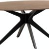 På billedet ser du variationen Naanim, Spisebord fra brandet LaForma i en størrelse H: 75 cm. B: 180 cm. L: 110 cm. i farven Natur/sort