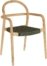 På billedet ser du variationen Sheryl, Udendørs spisestol fra brandet LaForma i en størrelse H: 83 cm. B: 57 cm. L: 56 cm. i farven Natur/grøn