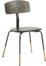 På billedet ser du variationen Milian, Spisebordsstol fra brandet LaForma i en størrelse H: 82 cm. B: 43 cm. L: 49 cm. i farven Sort/natur/guld