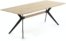 På billedet ser du variationen Amelie, Spisebord fra brandet LaForma i en størrelse H: 76 cm. B: 90 cm. L: 160 cm. i farven Natur/sort