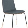 På billedet ser du variationen Canele, Spisebordsstol fra brandet LaForma i en størrelse H: 84 cm. B: 48 cm. L: 58 cm. i farven Sort/natur