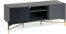 På billedet ser du variationen Milian, TV-bord fra brandet LaForma i en størrelse H: 56 cm. B: 141 cm. L: 45 cm. i farven Sort/natur/guld