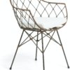På billedet ser du variationen Endora, Spisebordsstol m. armlæn fra brandet LaForma i en størrelse H: 82 cm. B: 63 cm. L: 59 cm. i farven Sort/natur