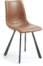 På billedet ser du variationen Trap, Spisebordsstol fra brandet LaForma i en størrelse H: 86 cm. B: 47 cm. L: 52 cm. i farven Brun/sort