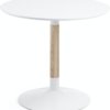 På billedet ser du variationen Trick, Spisebord fra brandet LaForma i en størrelse H: 75 cm. B: 90 cm. L: 90 cm. i farven Hvid/natur