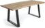 På billedet ser du variationen Alaia, Spisebord fra brandet LaForma i en størrelse H: 76 cm. B: 220 cm. L: 100 cm. i farven Natur/sort