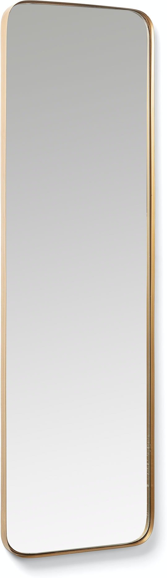 Billede af LAFORMA Marcus vægspejl - spejlglas og guld metal (100x30)