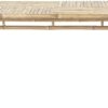 På billedet ser du variationen Sole, Spisebord, Natur, Bambus fra brandet Bloomingville i en størrelse H: 74 cm. B: 100 cm. L: 200 cm. i farven Natur
