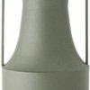 På billedet ser du variationen Irati, Vase, Grøn, Metal fra brandet Bloomingville i en størrelse D: 20 cm. H: 39,5 cm. i farven Grøn