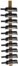 På billedet ser du variationen Mazzi, Vinreol til væggen, Krom stålhylder fra brandet Oscarssons Möbel i en størrelse H: 130 cm. i farven Lakeret egetræ
