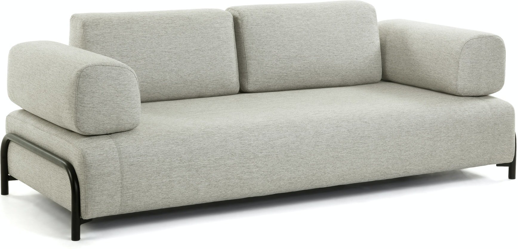 Compo, 3-personers sofa by Kave Home (Armlæn v/h, Beige)