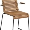 På billedet ser du variationen Yukari, Udendørs spisebordsstol fra brandet LaForma i en størrelse H: 82 cm. B: 51 cm. L: 55 cm. i farven Natur/Sort
