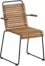 På billedet ser du variationen Yukari, Udendørs spisebordsstol fra brandet LaForma i en størrelse H: 82 cm. B: 51 cm. L: 55 cm. i farven Natur/Sort