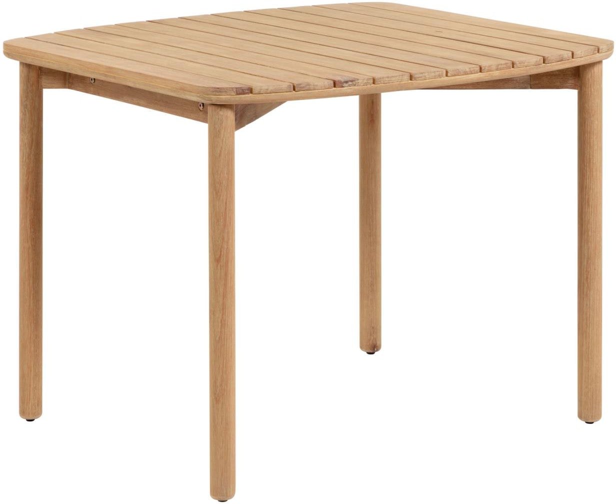 Sheryl, Udendørs spisebord by LaForma (H: 75 cm. B: 90 cm. L: 90 cm., Natur)