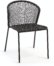 På billedet ser du variationen Mathias, Udendørs spisebordsstol fra brandet LaForma i en størrelse H: 79 cm. B: 55 cm. L: 62 cm. i farven Sort
