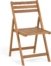 På billedet ser du variationen Daliana, Udendørs klapstol fra brandet LaForma i en størrelse H: 78 cm. B: 44 cm. L: 47 cm. i farven Natur