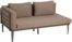 På billedet ser du variationen Pascale, Udendørs 2-personers sofa fra brandet LaForma i en størrelse H: 73 cm. B: 160 cm. L: 92 cm. i farven Grå/Brun