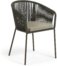 På billedet ser du variationen Yanet, Udendørs spisebordsstol fra brandet LaForma i en størrelse H: 79 cm. B: 56 cm. L: 50 cm. i farven Grøn