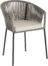 På billedet ser du variationen Yanet, Udendørs spisebordsstol fra brandet LaForma i en størrelse H: 79 cm. B: 56 cm. L: 50 cm. i farven Grå/Beige