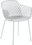 På billedet ser du variationen Quinn, Spisebordsstol fra brandet LaForma i en størrelse H: 80 cm. B: 60 cm. L: 55 cm. i farven Hvid