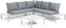 På billedet ser du variationen Duka, Udendørs sofasæt fra brandet LaForma i en størrelse H: 65 cm. B: 246 cm. L: 246 cm. i farven Hvid