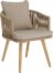 På billedet ser du variationen Hemilce, Udendørs spisebordsstol fra brandet LaForma i en størrelse H: 73 cm. B: 55 cm. L: 58 cm. i farven Beige
