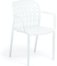 På billedet ser du variationen Isa, Udendørs spisebordsstol fra brandet LaForma i en størrelse H: 82 cm. B: 58 cm. L: 58 cm. i farven Hvid