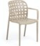 På billedet ser du variationen Isa, Udendørs spisebordsstol fra brandet LaForma i en størrelse H: 82 cm. B: 58 cm. L: 58 cm. i farven Beige