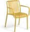 På billedet ser du variationen Isabellini, Udendørs spisebordsstol fra brandet LaForma i en størrelse H: 80 cm. B: 54 cm. L: 49 cm. i farven Sennep