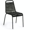 På billedet ser du variationen Lambton, Udendørs spisebordsstol fra brandet LaForma i en størrelse H: 84 cm. B: 49 cm. L: 59 cm. i farven Sort