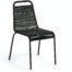 På billedet ser du variationen Lambton, Udendørs spisebordsstol fra brandet LaForma i en størrelse H: 84 cm. B: 49 cm. L: 59 cm. i farven Sort