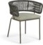 På billedet ser du variationen Nadin, Udendørs spisebordsstol fra brandet LaForma i en størrelse H: 73 cm. B: 58 cm. L: 47 cm. i farven Grøn