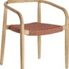 På billedet ser du variationen Nina, Spisebordsstol fra brandet LaForma i en størrelse H: 78 cm. B: 56 cm. L: 50 cm. i farven Lyserød