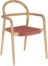 På billedet ser du variationen Sheryl, Udendørs spisebordsstol fra brandet LaForma i en størrelse H: 83 cm. B: 57 cm. L: 56 cm. i farven Lyserød