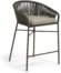På billedet ser du variationen Yanet, Udendørs barstol fra brandet LaForma i en størrelse H: 85 cm. B: 55 cm. L: 50 cm. i farven Grøn
